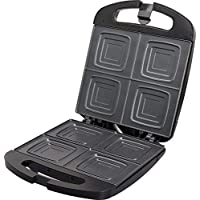 Los mejores  - Jata SW546 Sandwichera Compacta Familiar para 4 Sándwiches con Placas Antiadherentes Libre de PFOA Sellado Perfecto…